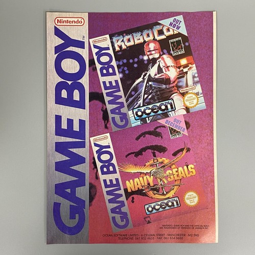 Nintendo game boy robocop navy - boy,