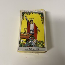 Vintage Rider Waite Tarot Deck Karten – c 1971 – Original Box – Der Magier