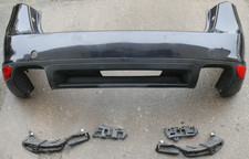 Stoßstange hinten schwarz mit