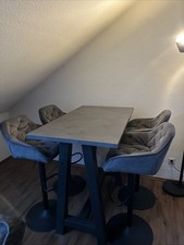Esstisch Set mit 4 Stühlen + Quittung