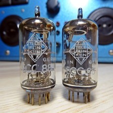 Konvolut 2x Röhre Telefunken