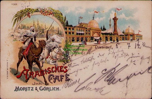 194873 düsseldorf 1897 - ak,