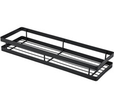 2 St. Gewürzregal Halter Wand Edelstahl Lagerung Küche Hängen ohne Befestigung