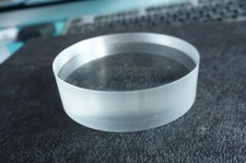 8 Rundscheiben Block 20mm dick Acrylglas 69mm Durchmesser