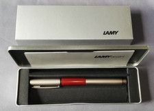 LAMY Accent Tintenroller Ball Pen M63 Palladium finish Birnbaumholz OVP vintage