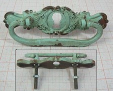 Möbelgriff antik grün, Möbelknopf, Knopf, Griff, Knauf im Antik Look Shabby 