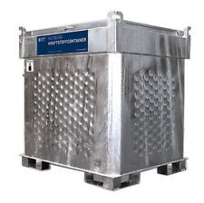 1000l Mobile Tankstelle Einwandig Dieseltank 12V Pumpe Transporttank Rietberg