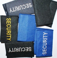 Dienstgradschlaufen / Schulterschlaufen für SECURITY und Blanko