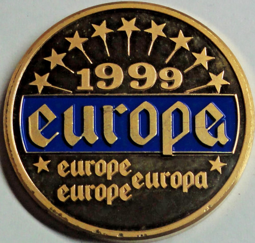 Farb medaille 1999 europa - farb-medaille,