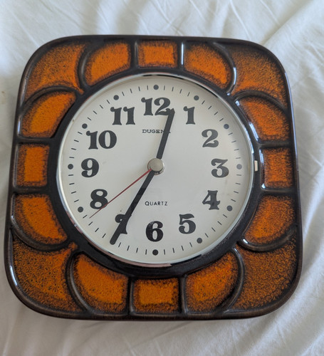 Dugena keramik wanduhr - dugena,