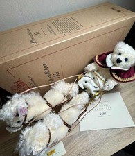 671128 Steiff König Ludwig Pferdeschlitten limitiert nr. 53 von 1000 neu OVP