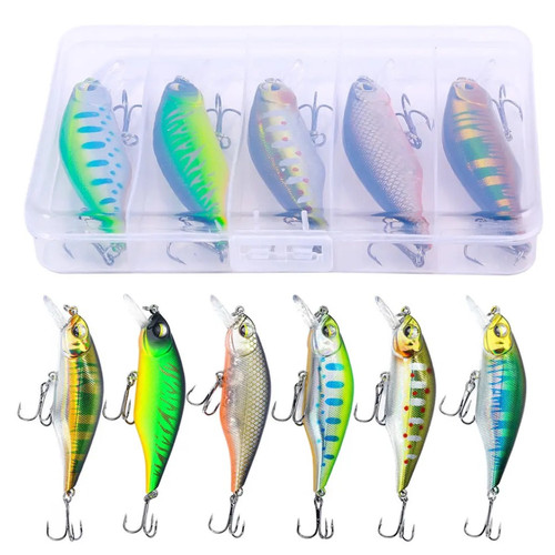 Wobbler set inkl box 9cm - box, 12g