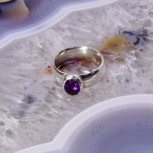 Amethyst ring 925er silber - amethyst,