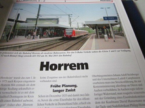 Bahnhof mit gleisplan - mit,