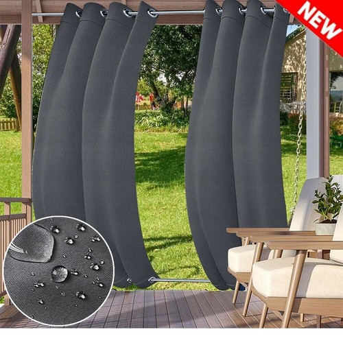 2er set outdoor vorhang balkon - 2er,
