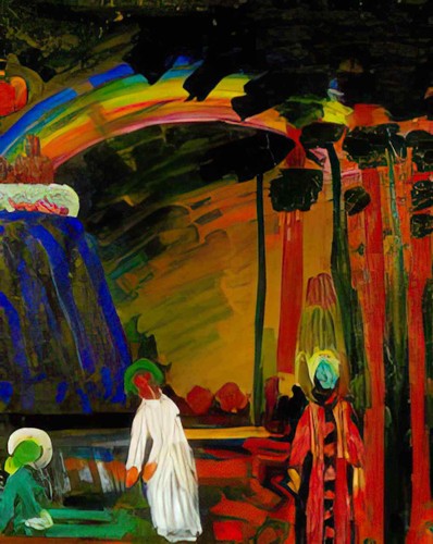 Wassily kandinsky foto - kandinsky, a4