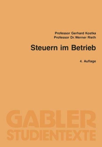 Steuern betrieb gerhard - steuern, im