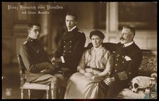 Ansichtskarte Prinz Heinrich von Preußen mit seiner Familie [342]