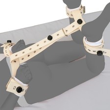 Hand und Fuß Fessel Set Weiß