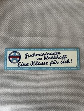Blechschild Fischmarinaden