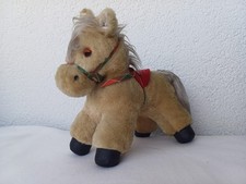 Vintage Stofftier Pony Russ Berrie Deutschland 1970 selten Sammler