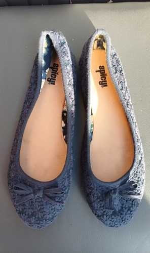 Ballerina maritim stoff - ballerina,