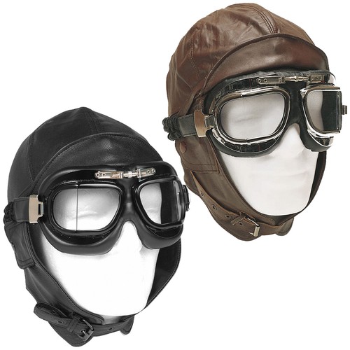 Flieger lederhaube xxl - flieger,