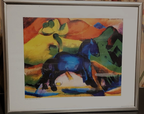 Franz marc blaues pferdchen - marc,