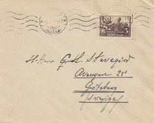 Finnland: 1938: Brief nach