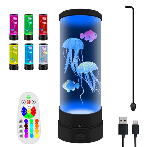 Lavalampe quallenlampe led - lavalampe,