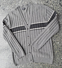 BARISAL Herren Wolle Strickjacke Gr.L w.NEU 80% Wolle