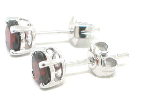 Granat ohrstecker 585 - granat,