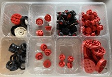 50 Eisenbahnteile Lego alt aus