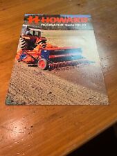 Prospekt Howard Rotavator Serie HR20 Brochüre Traktor Schlepper O