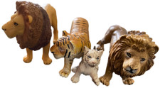 Schleich Löwe Tiger Figur Sammlung Set Sammelfigur Tigerjunges Weiß Baby