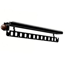 Schwarzer ausziehbügel mit - schwarzer,