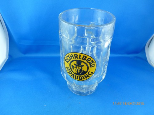 älterer glaskrug bierkrug - älterer,