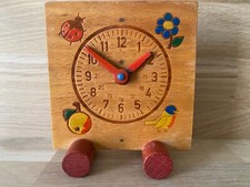 Original #DDR  Kellner  Kinder Lernuhr Rarität aus den 1960 er ?⏰?️?