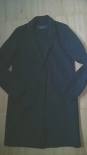RESERVED - Mantel - Größe 36 - schwarz - wool blend - s. Bilder -