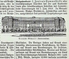 Alte Lithographie, Die