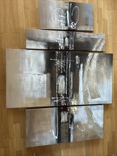 4 Teiliges Abstraktes Bild Kunst