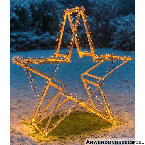 Xxl led weihnachtsstern außen - led,