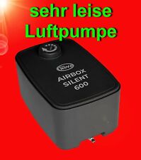 Aquarium Luftpumpe 🐠 600 L/h LEISE LUFTPUMPE 🐠 60-350 Liter Aqua. Zubehör Deko