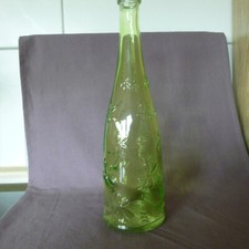 IKEA Vase Grün Glas Flasche Dekovase Design by Emma Dafnäs Vintage