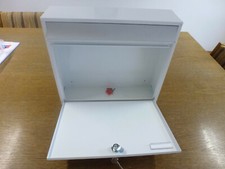 Briefkasten Aufputz, RAL 9016