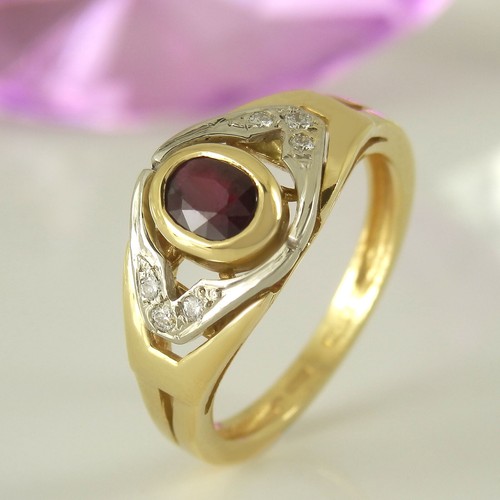 Ring goldring 750 gelbgold - ring,