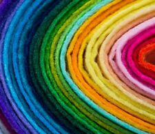 Filz Bastelfilz Filzstoff Dekostoff HaGa® 1,5m Br. (Meterware) div. Farben