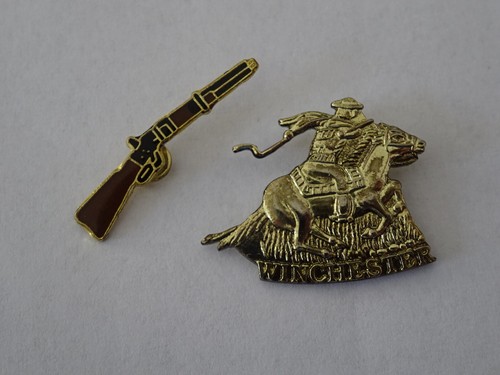 Winchester firearms pin - x,