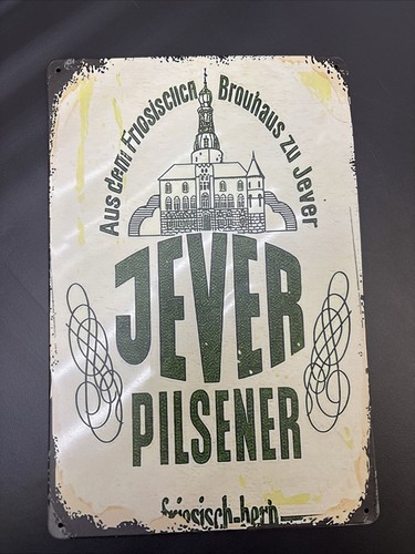 Jever bier blechschild - jever,