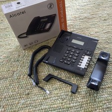 Alcatel Temporis 580 Noir Schnurgebundenes Telefon, analog Freisprechen,